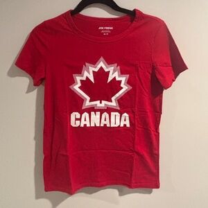 Joe Fresh "Canada" T-shirt Womens XS